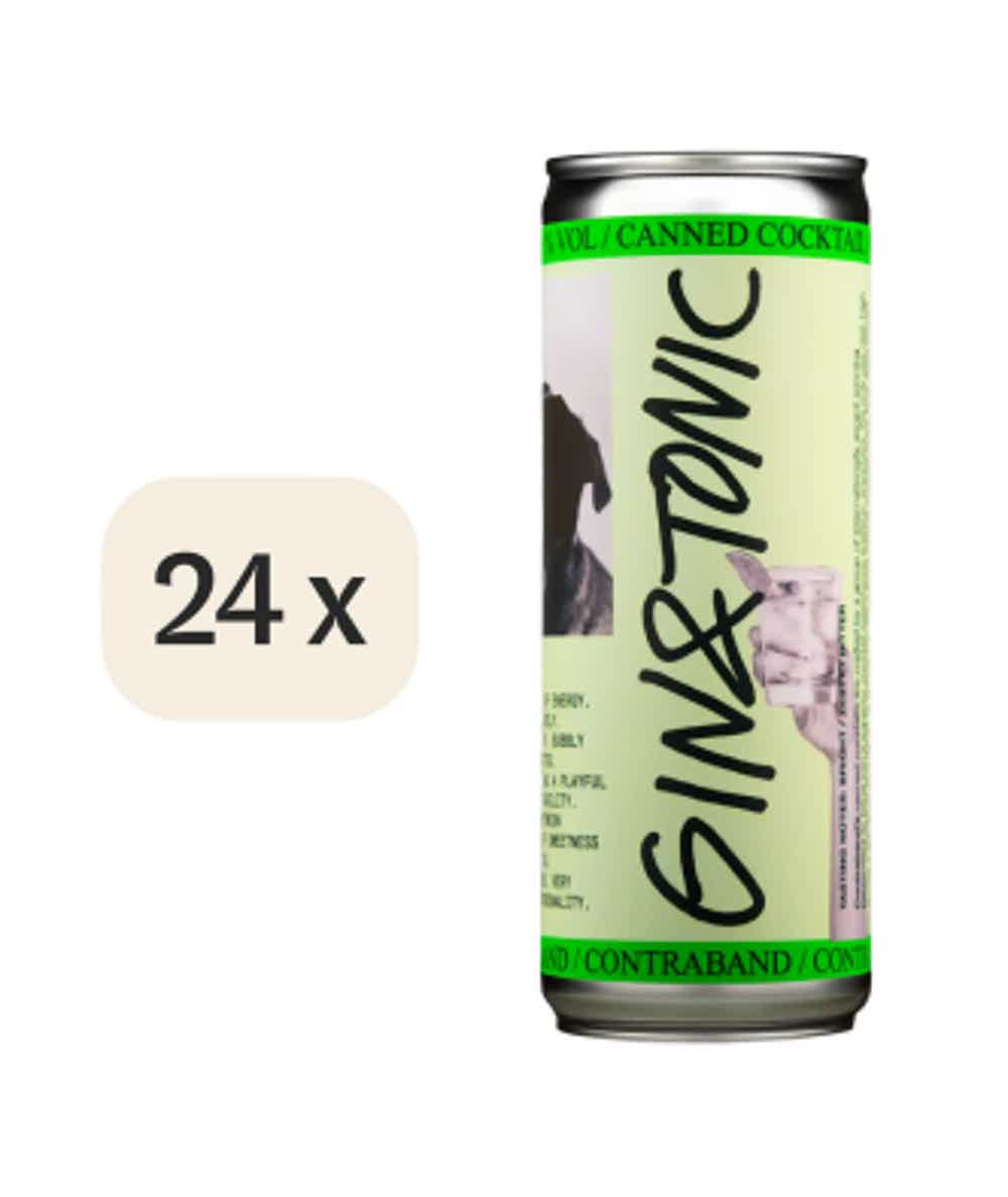 Contraband - Gin & Tonic 20-pack: Contraband - Gin & Tonic