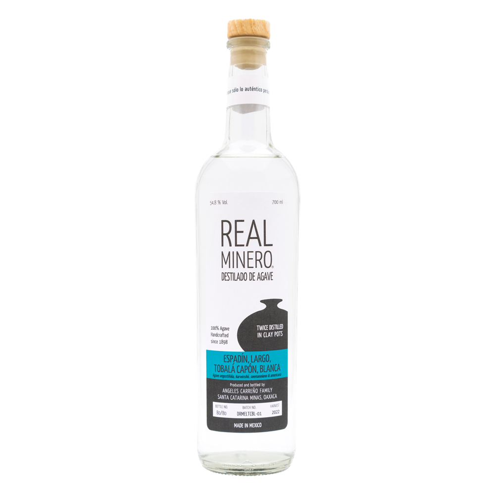 REAL MINERO 2022 ESPADÍN / LARGO / TOBALÁ CAPÓN / BLANCA | 700 ML 54.8% 0.7L, Spirits