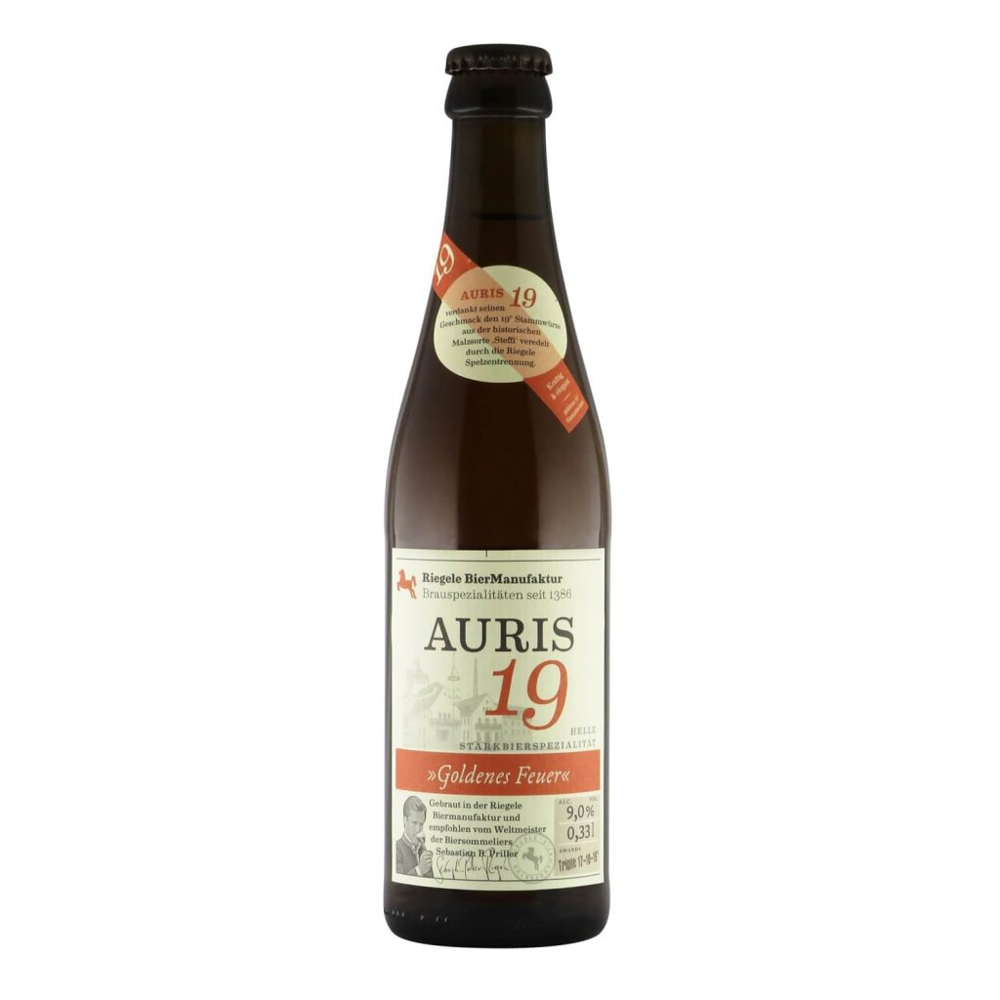 Riegele Auris 19 0,33l 9.0% 0.33L, Beer