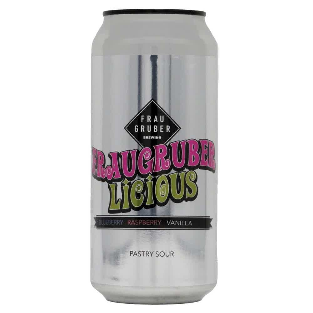 FrauGruber Licious Pasty Sour Blueberry, Raspberry & Vanilla 0,44l 6.2% 0.44L, Beer