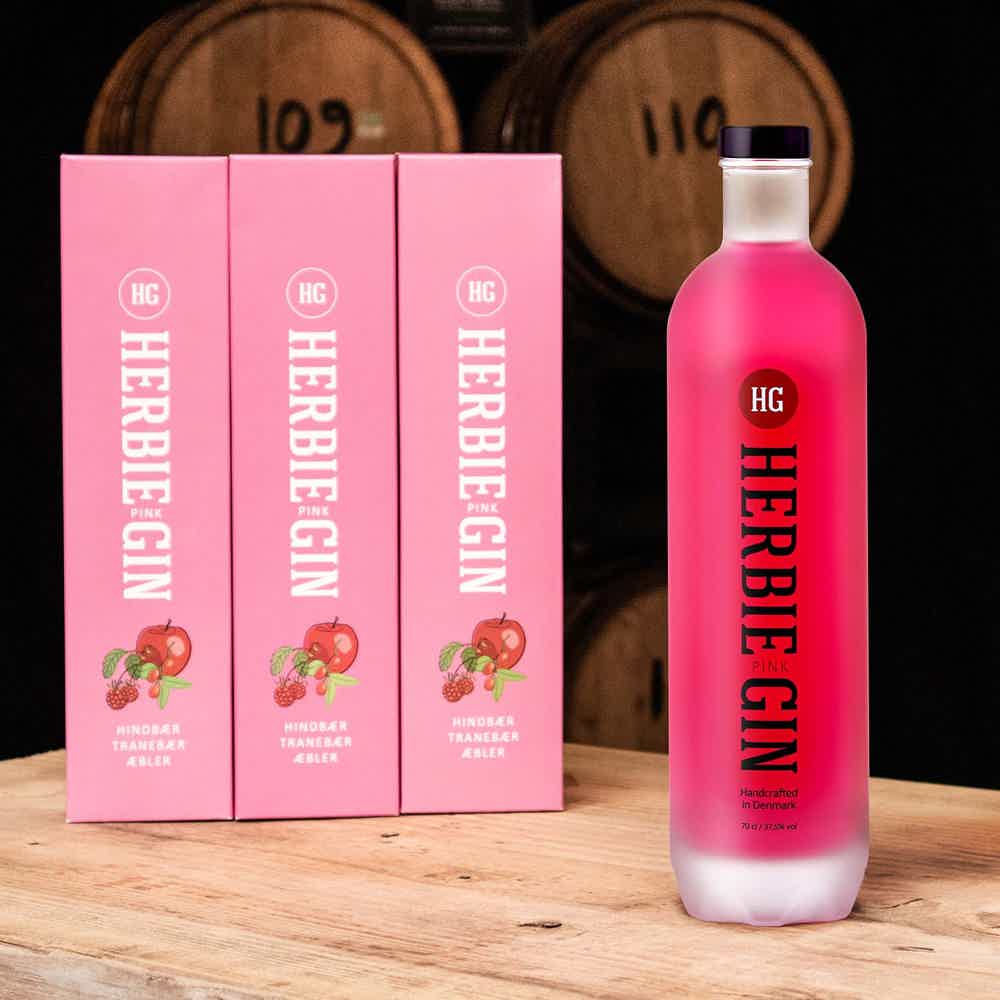 Herbie Pink Gin 37.5% 0.7L, Spirits