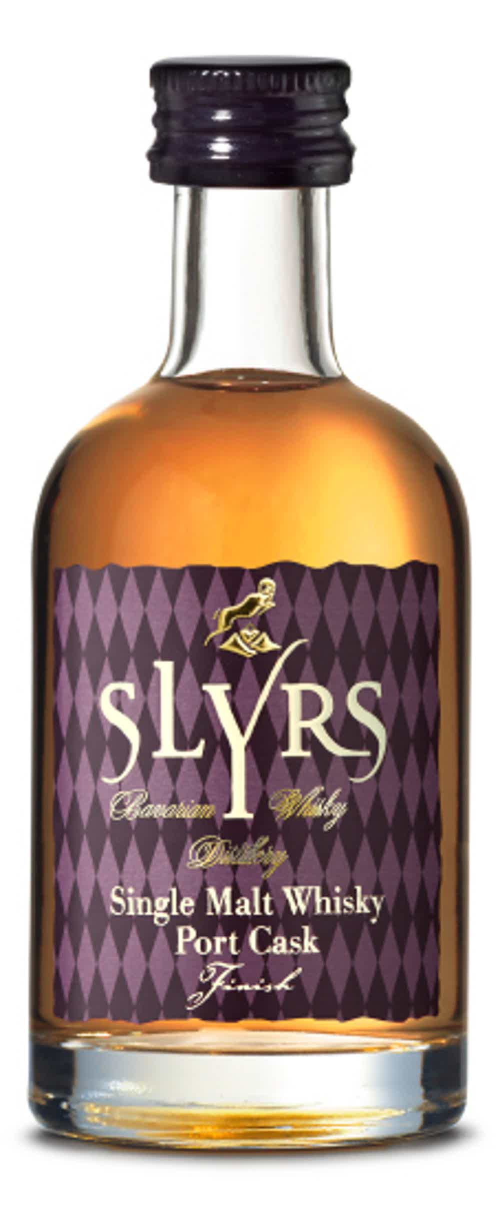 SLYRS Single Malt Whisky Port Cask Finish 46% vol. 46.0% 0.05L, Spirits