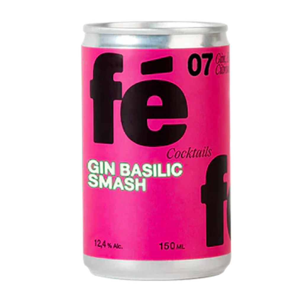 Gin Basilic Smash - 12x150ml Cans 12.4% 1.8L, Spirits