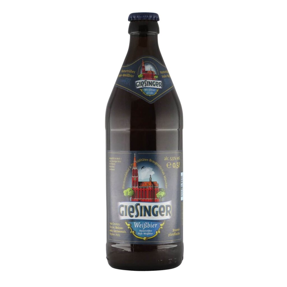 Giesinger Weissbier 0,5l 5.5% 0.5L, Beer