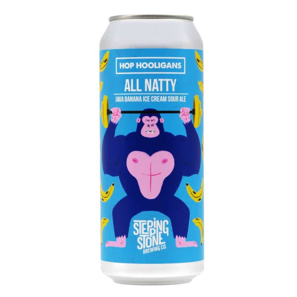 Hop Hooligans/Stepping Stone All Natty Heavenly Fruited Ice Cream Sour Ale 0,5l 6.0% 0.5L, Beer
