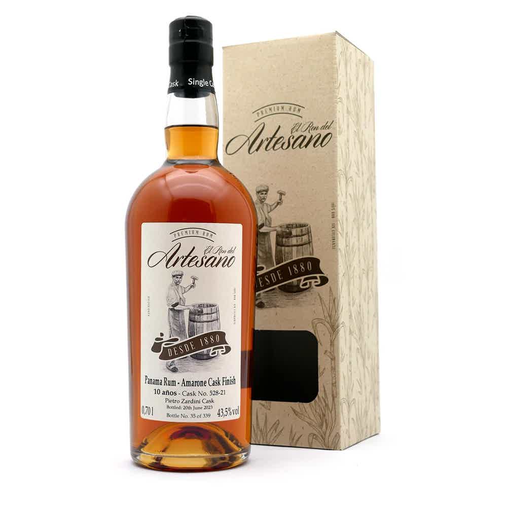 Amarone Cask Finish 10 años 43,5%vol - Artesano Rum Panama 43.5% 0.7L, Spirits