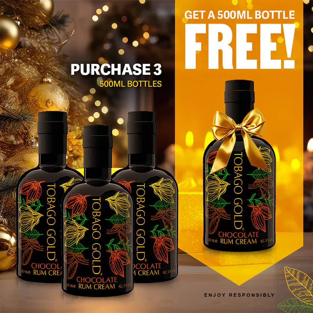 Buy 3 get 4: Tobago Gold Chocolate Rum Cream