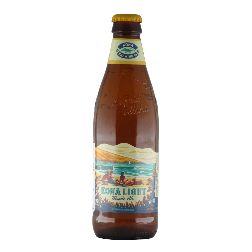Kona Light Blond Ale with Tropical Mango 0,355l 4.2% 0.355L, Beer