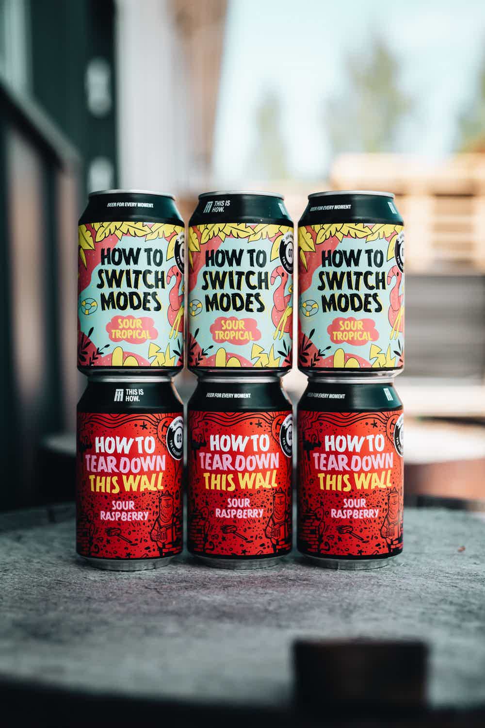 Sour Bundle: How to teardown this wall - Sour raspberry, How to switch modes - Sour Tropical