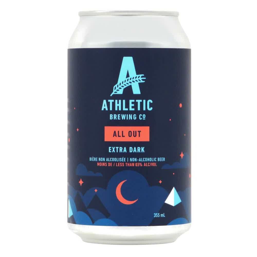 Athletic All Out Extra Dark Alkoholfrei 0,355l 0.5% 0.355L, Beer