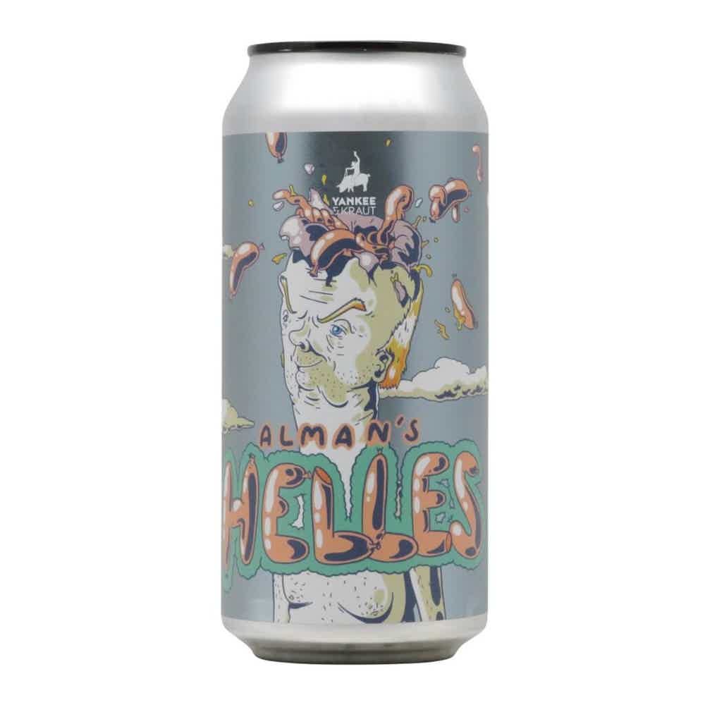Yankee & Kraut Alman's Helles 0,44l 5.2% 0.44L, Beer
