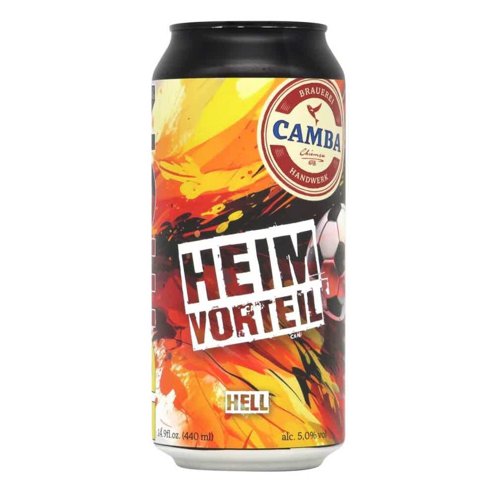Camba Heimvorteil Hell 0,44l 5.0% 0.44L, Beer