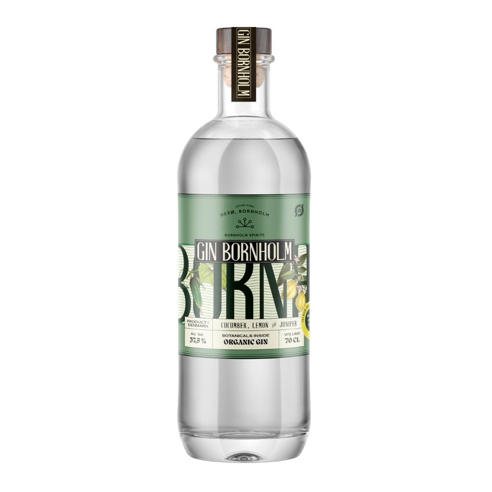 Gin Bornholm Cucumber and Lemon 37.5% 0.7L, Spirits