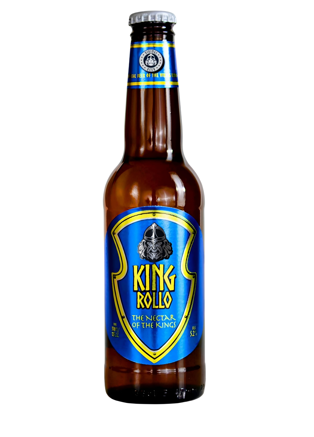 Beer King Rollo unfiltered 5,2%  0,33 l 5.2% 0.33L, Beer