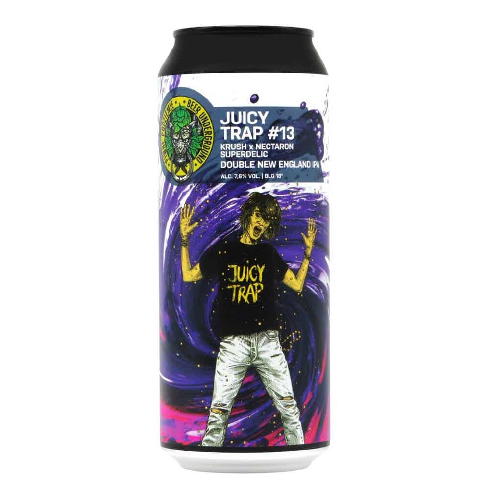 Beer Underground Juicy Trap #13 Double NEIPA 0,5l 7.6% 0.5L, Beer