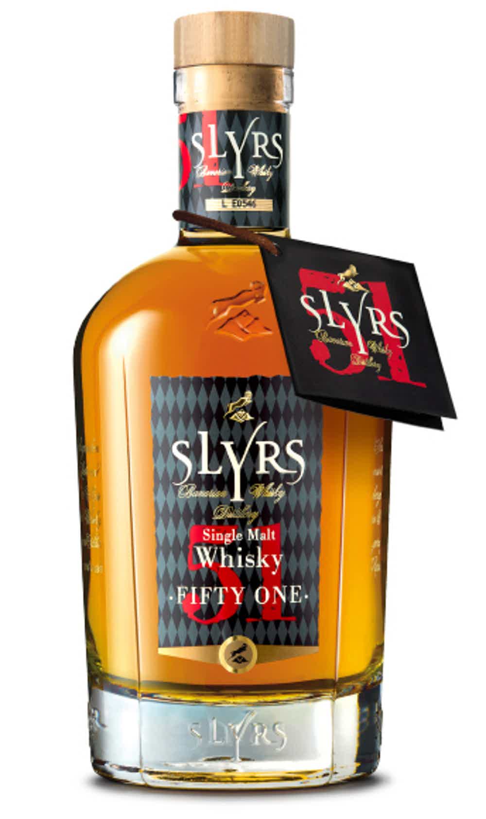 SLYRS Single Malt Whisky Fifty One 51% vol. 51.0% 0.35L, Spirits