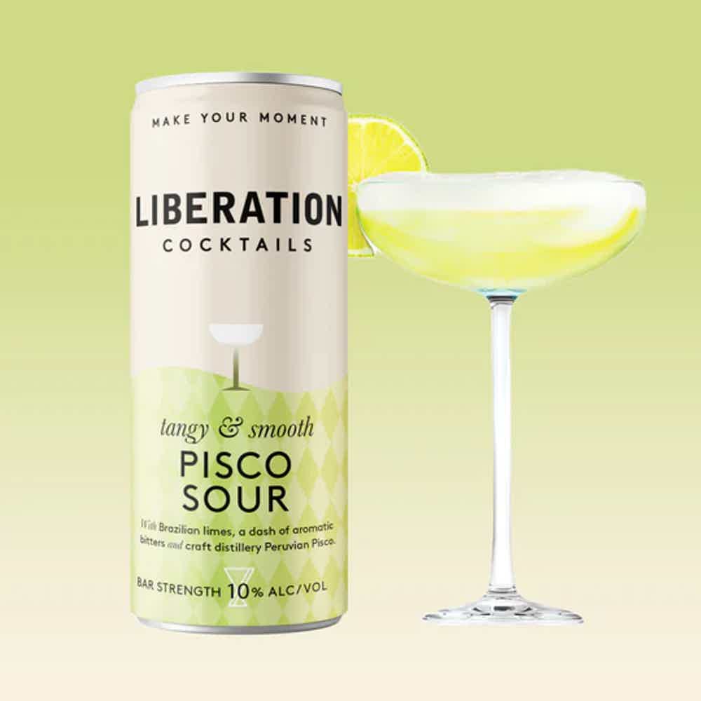 Liberation Pisco Sour 10.0% 0.2L, Spirits