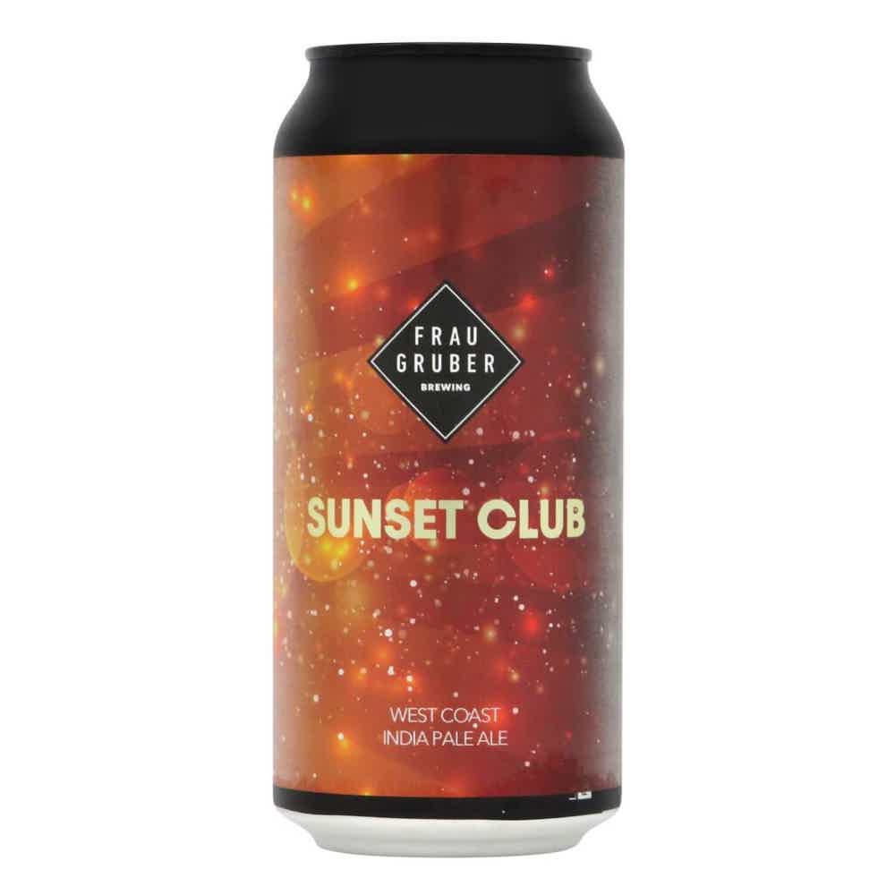 FrauGruber Sunset Club West Coast IPA 0,44l 7.2% 0.44L, Beer