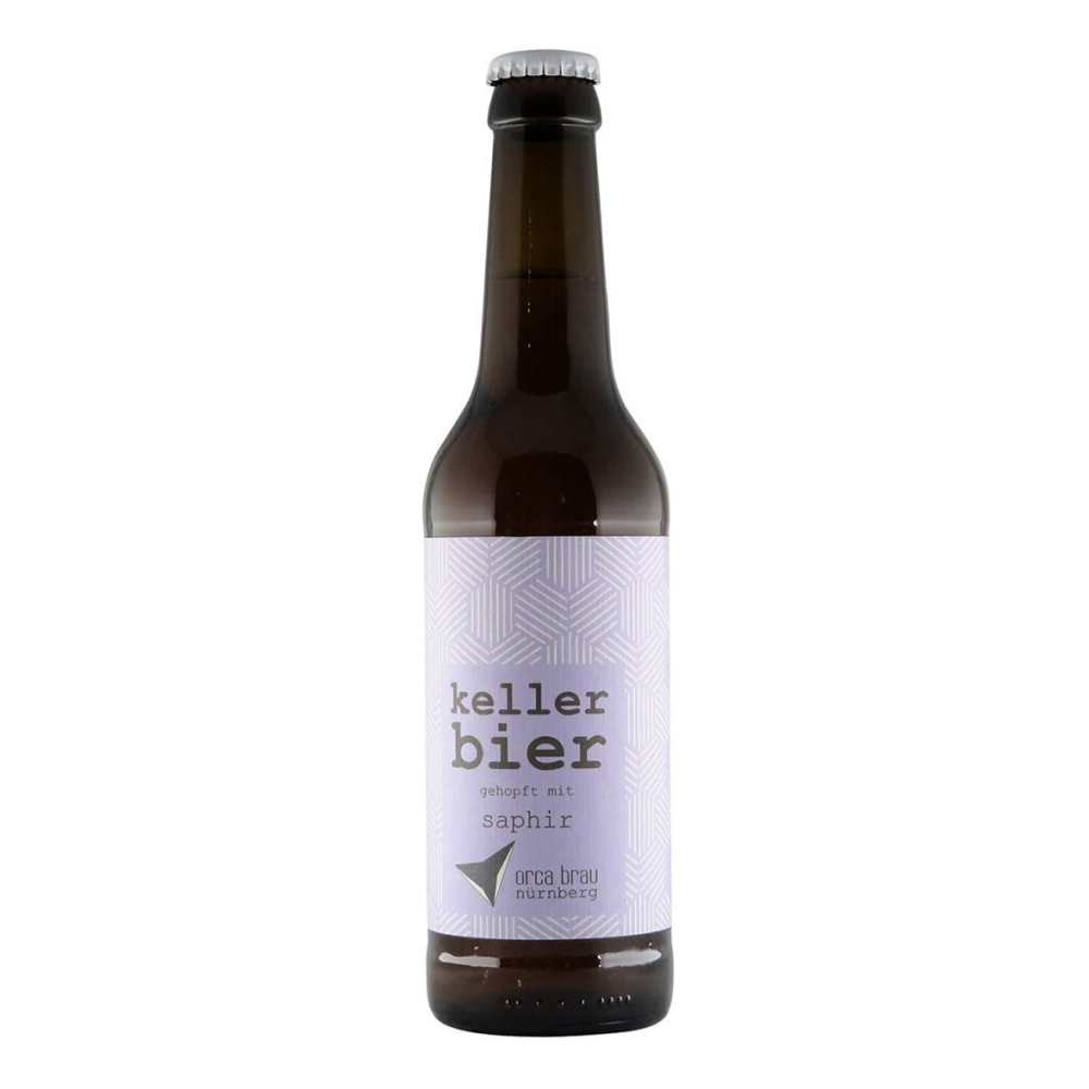 Orca Brau Kellerbier BIO Saphir 0,33l 5.4% 0.33L, Beer