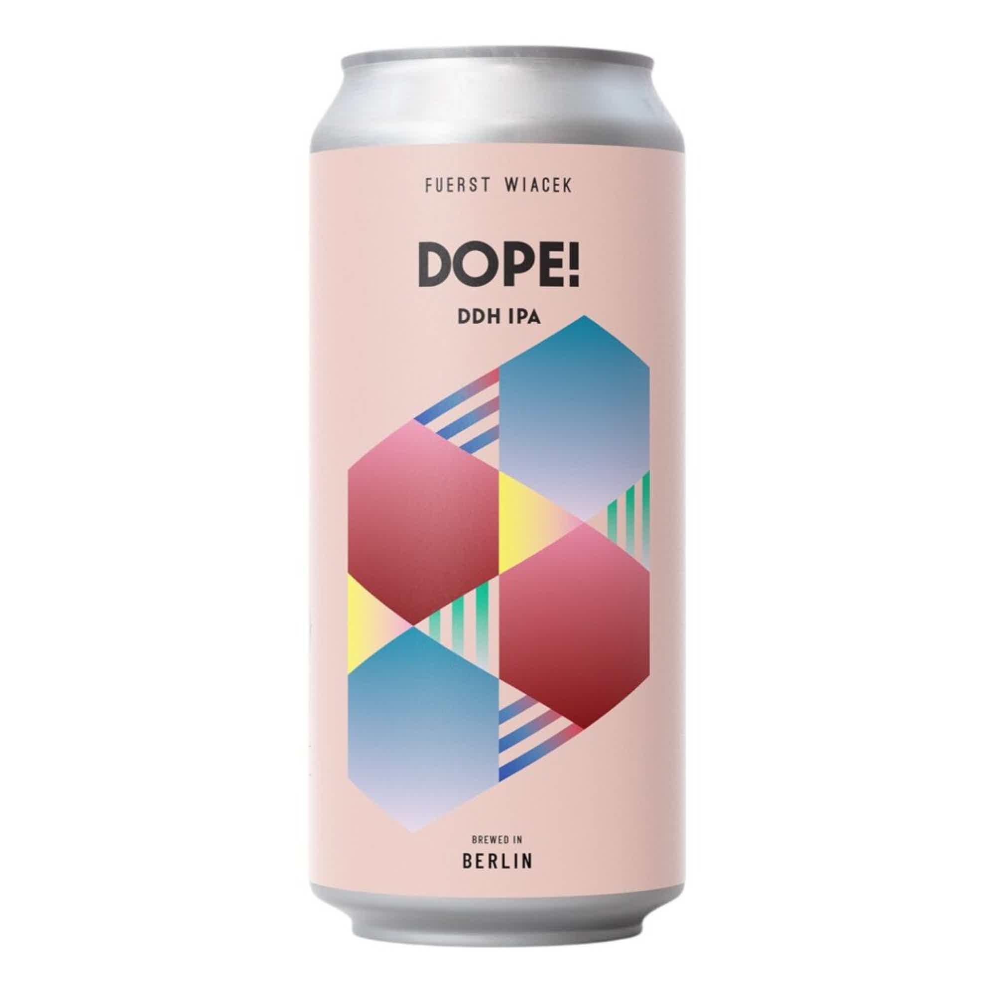 Fuerst Wiacek x Finback Dope! DDH IPA 0,44l 6.8% 0.44L, Beer