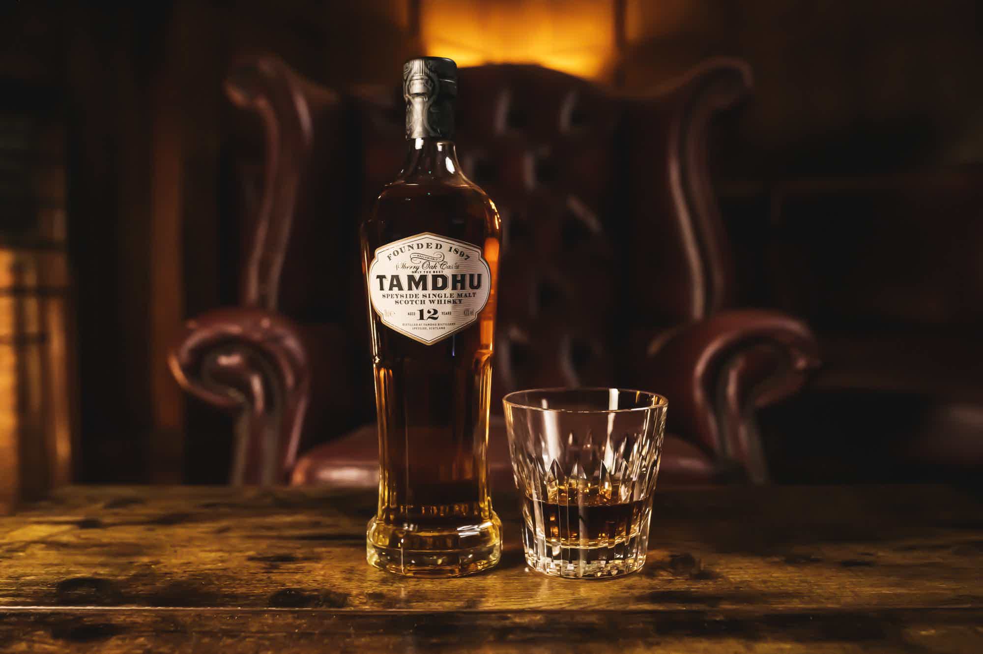 TAMDHU SINGLE MALT - 12YO 43.0% 0.7L, Spirits