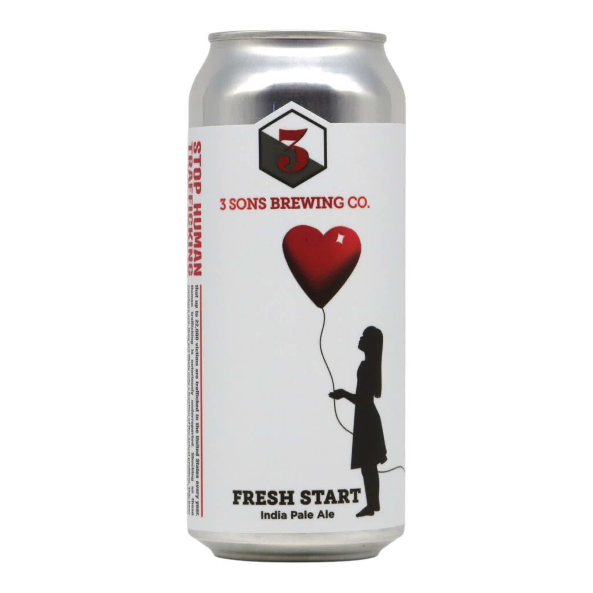 3 Sons Fresh Start New England IPA 0,473l 7.0% 0.473L, Beer