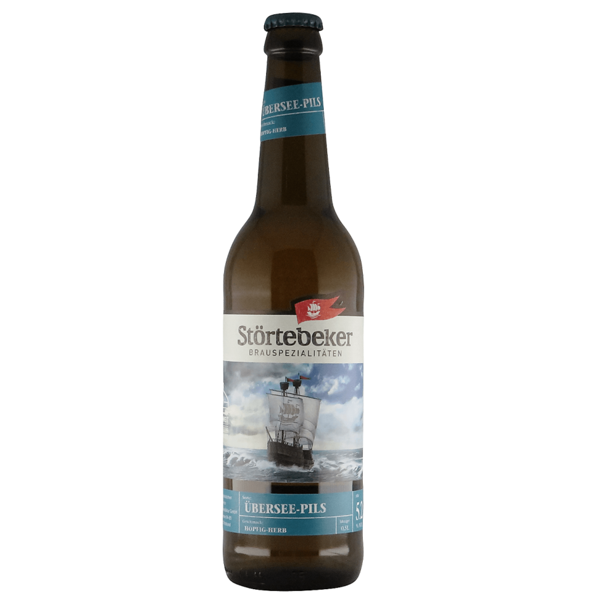 Störtebeker BIO Übersee-Pils 0,5l 5.2% 0.5L, Beer
