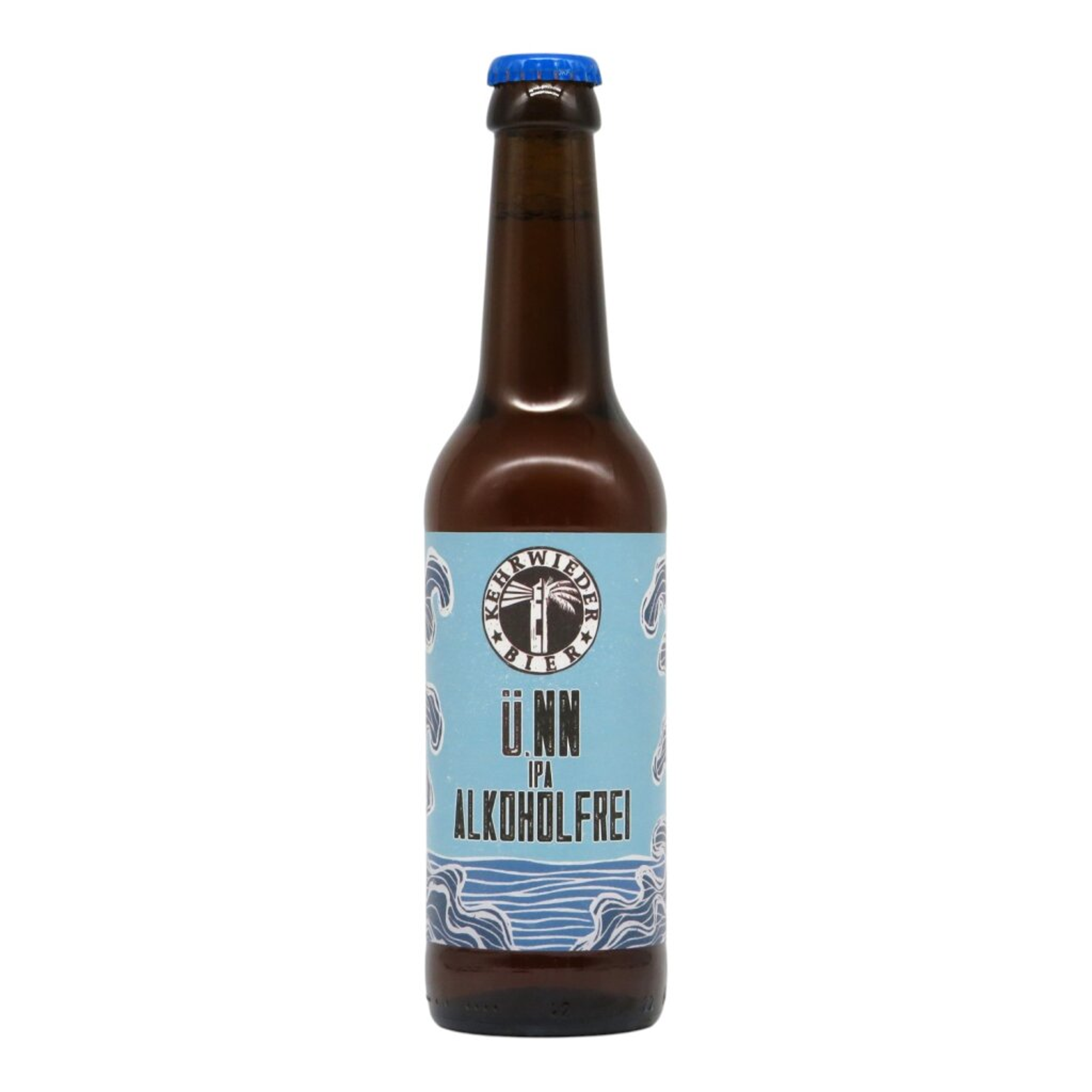Kehrwieder üNN überNormalNull IPA alkoholfrei 0,33l 0.4% 0.33L, Beer