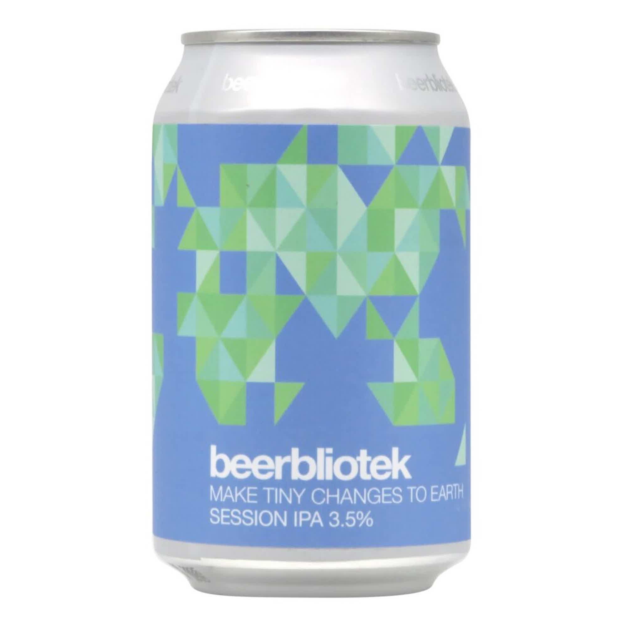 Beerbliotek Make Tiny Changes To Earth Session IPA 0,33l 3.5% 0.33L, Beer