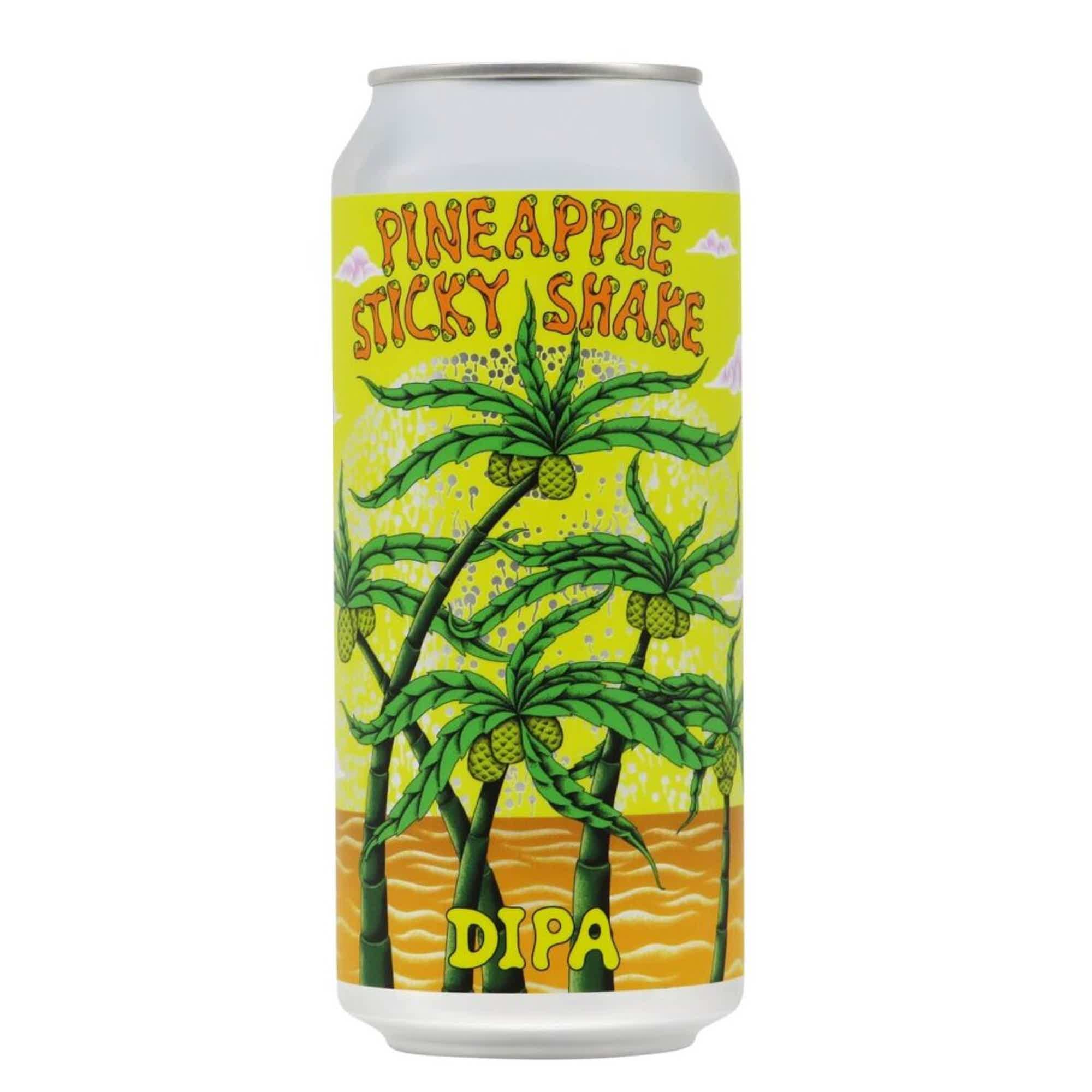 Tired Hands Pineapple Sticky Shake Milkshake IPA 0,473l 7.0% 0.473L, Beer