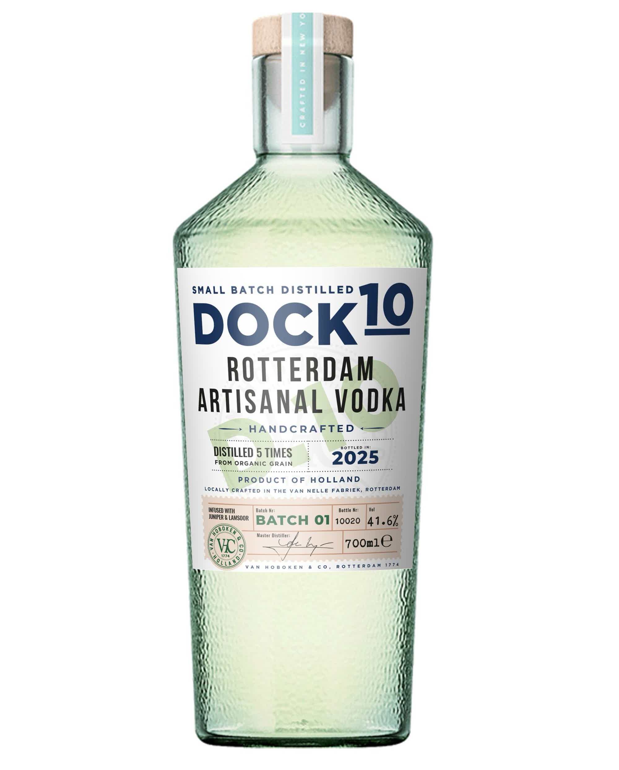 Dock 10 Vodka 41.6% 0.7L, Spirits
