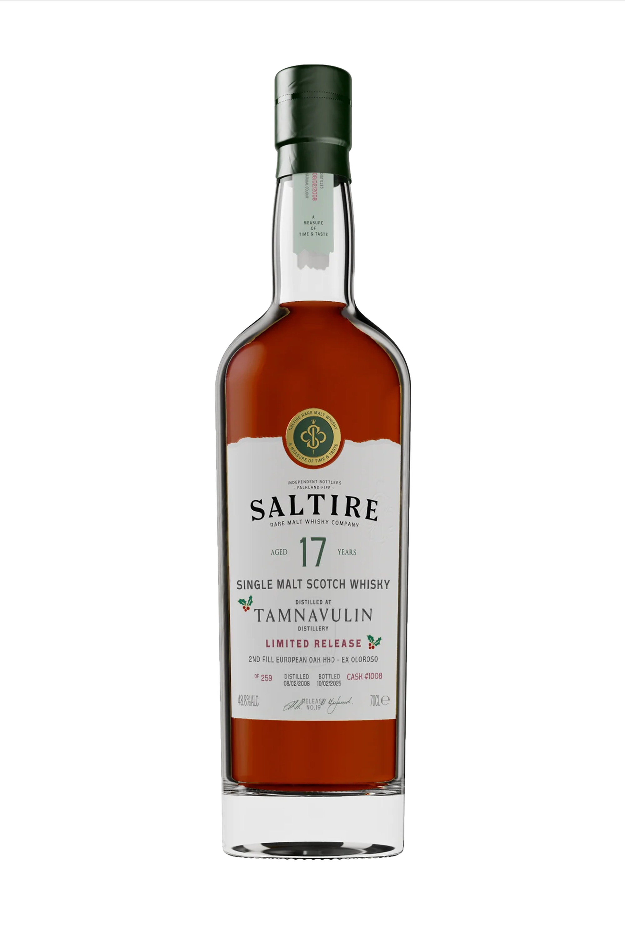 Saltire Rare Malt - Tamnavulin 17yo Christmas Release 2025 48.8% 0.7L, Spirits