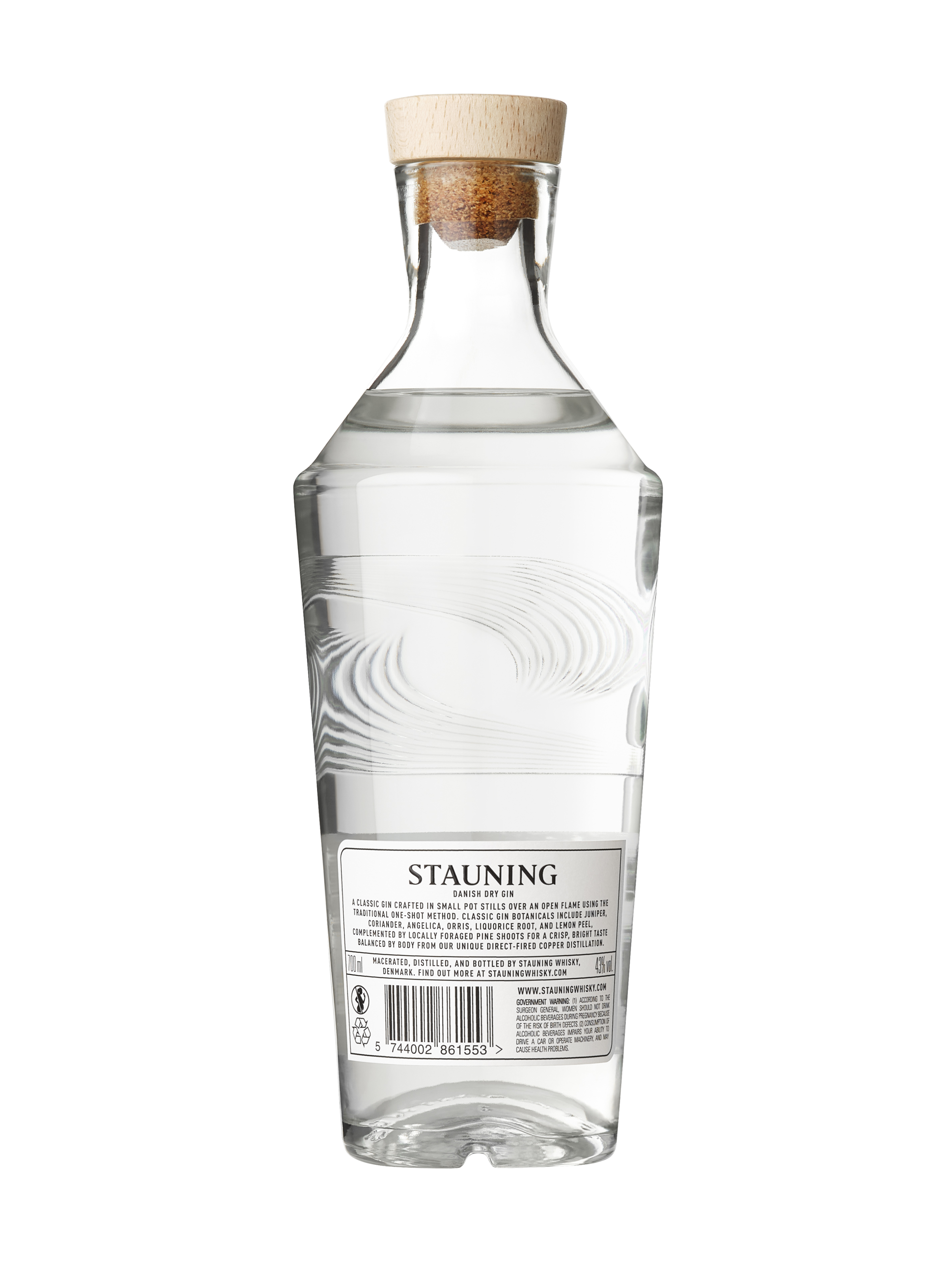 Stauning Danish Dry Gin 43.0% 0.7L, Spirits