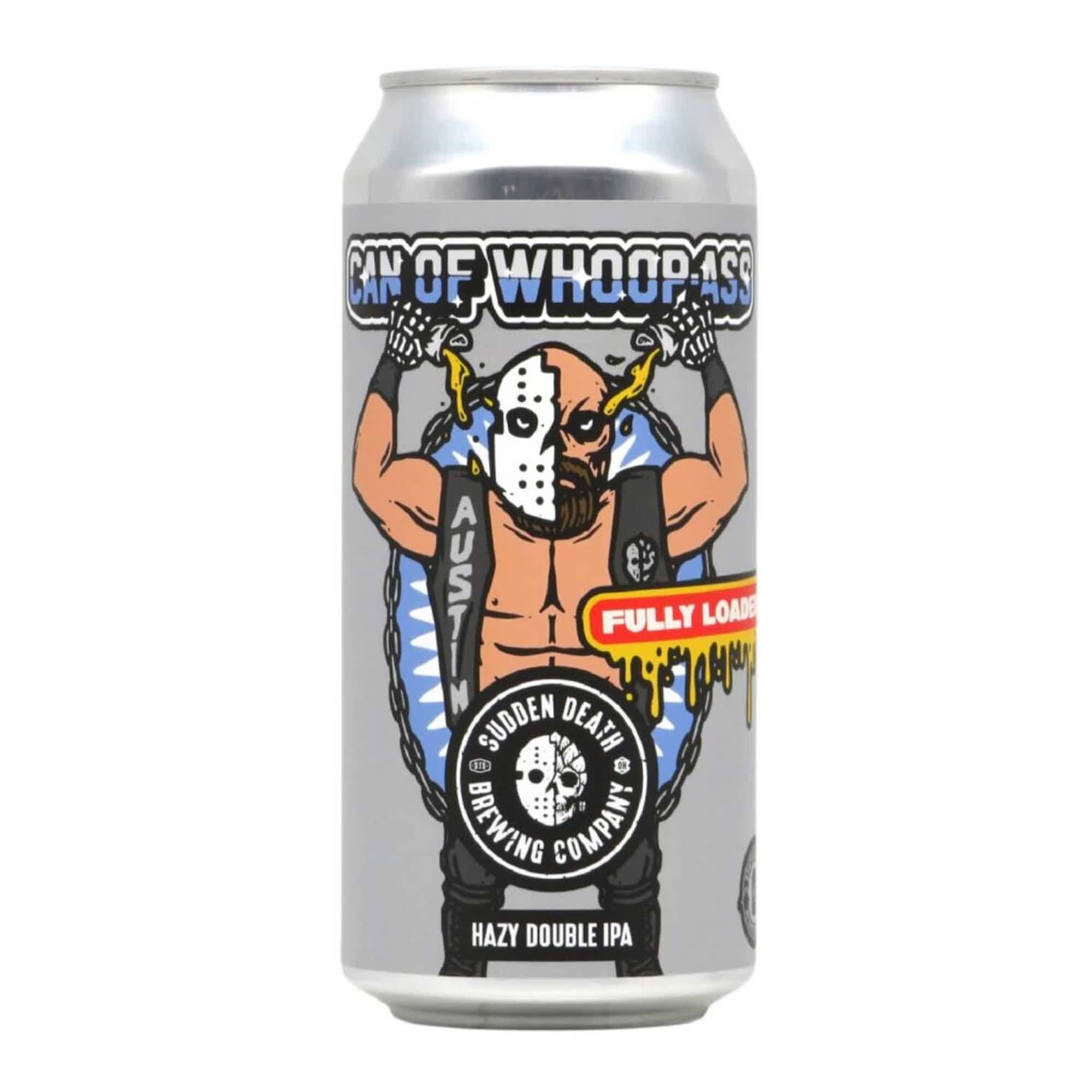 Sudden Death Can Of Whoop-Ass LOADED Hazy DIPA 0,44l 8.4% 0.44L, Beer