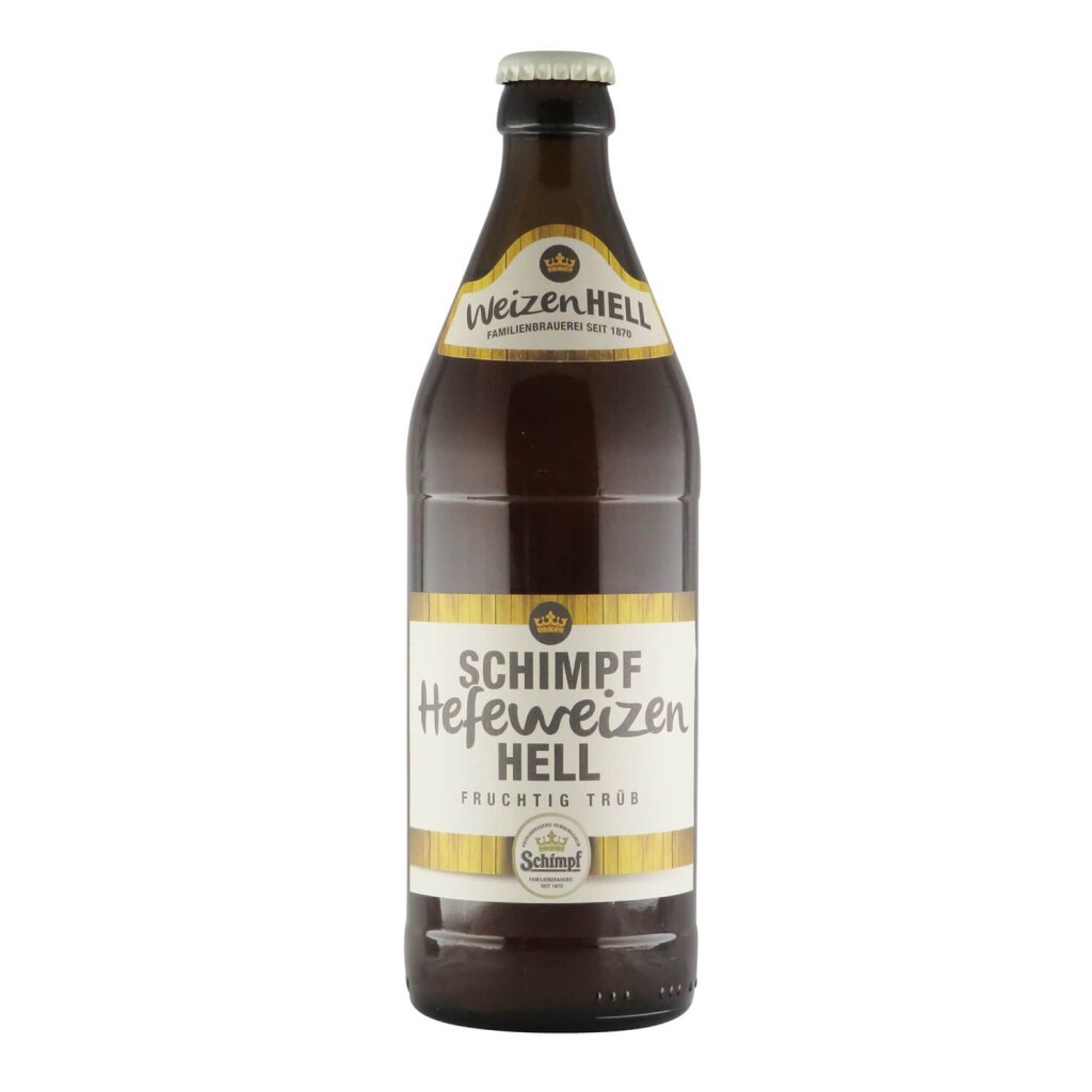 Schimpf Hefe Hell 0,5l 5.0% 0.5L, Beer