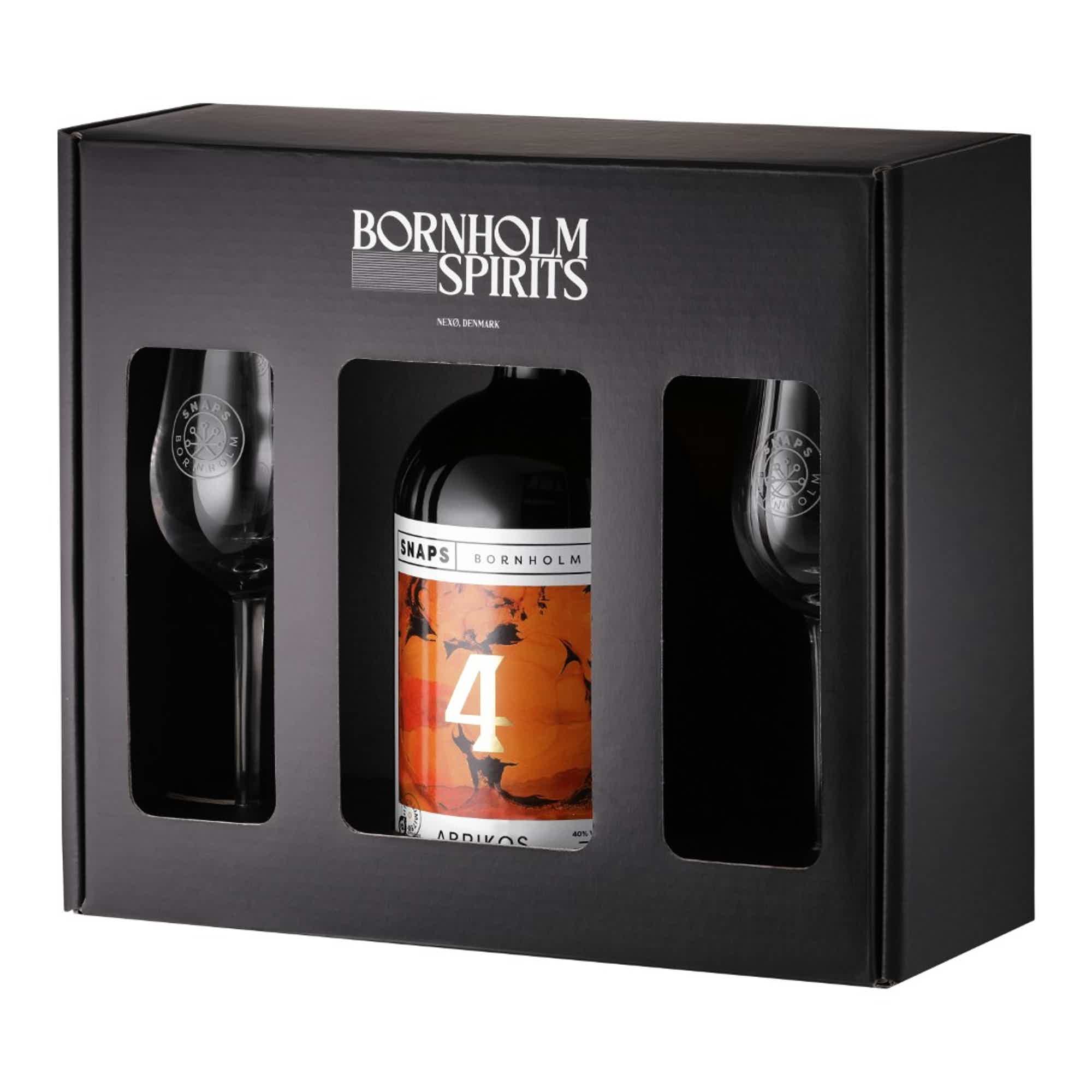 Limited Abrikos No4 + glas 40.0% 0.5L, Spirits
