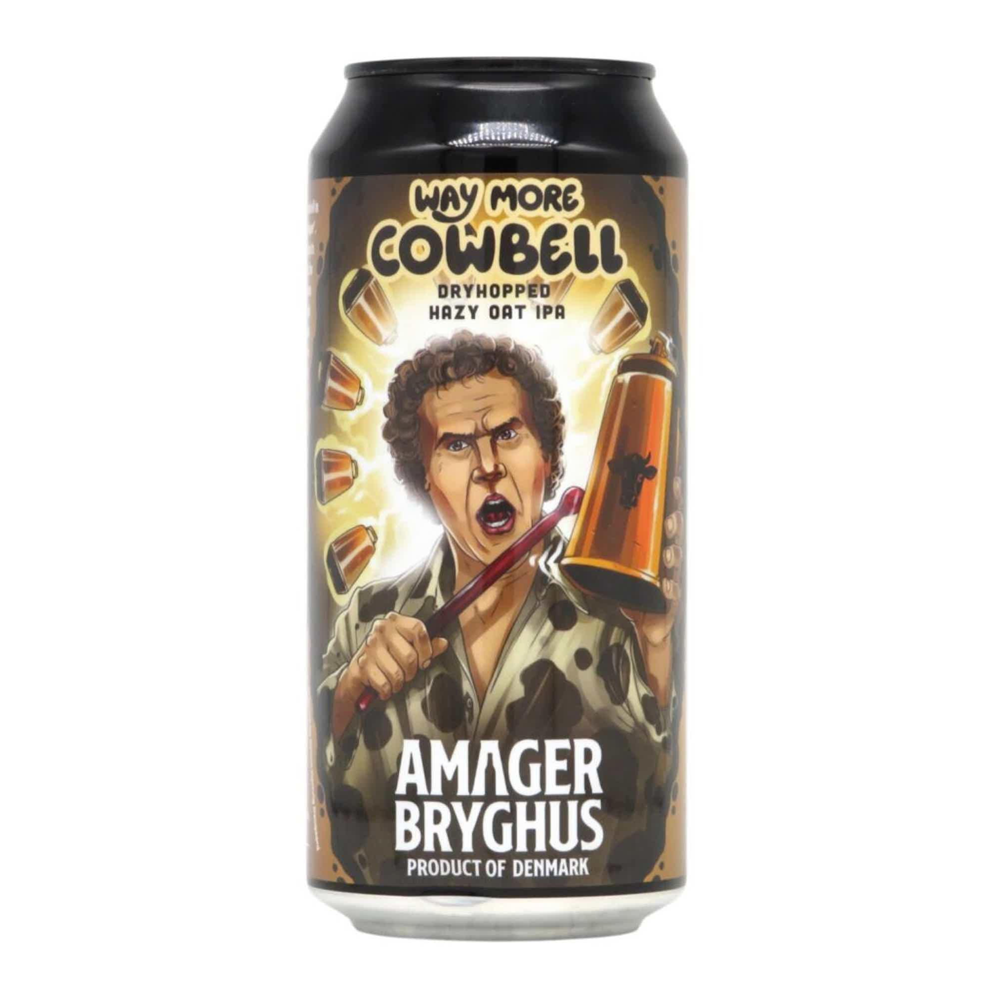 Amager Way More Cowbell Dryhopped Hazy Oat IPA  0,44l 6.0% 0.44L, Beer