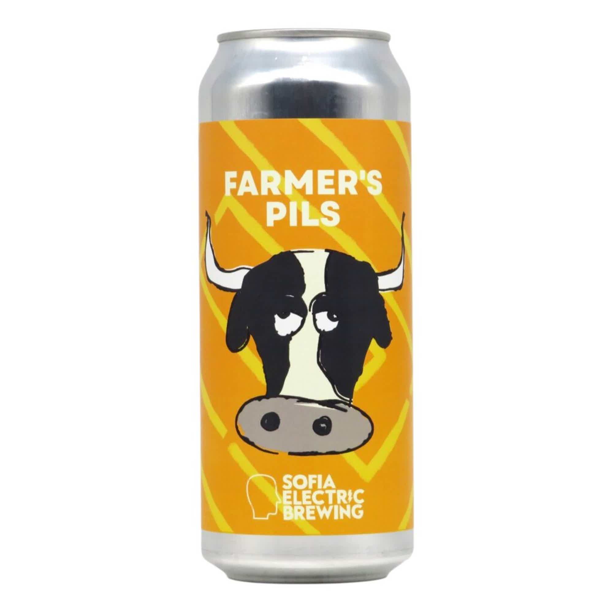 Sofia Electric Farmers Pils Pilsner 0,5l 4.2% 0.5L, Beer