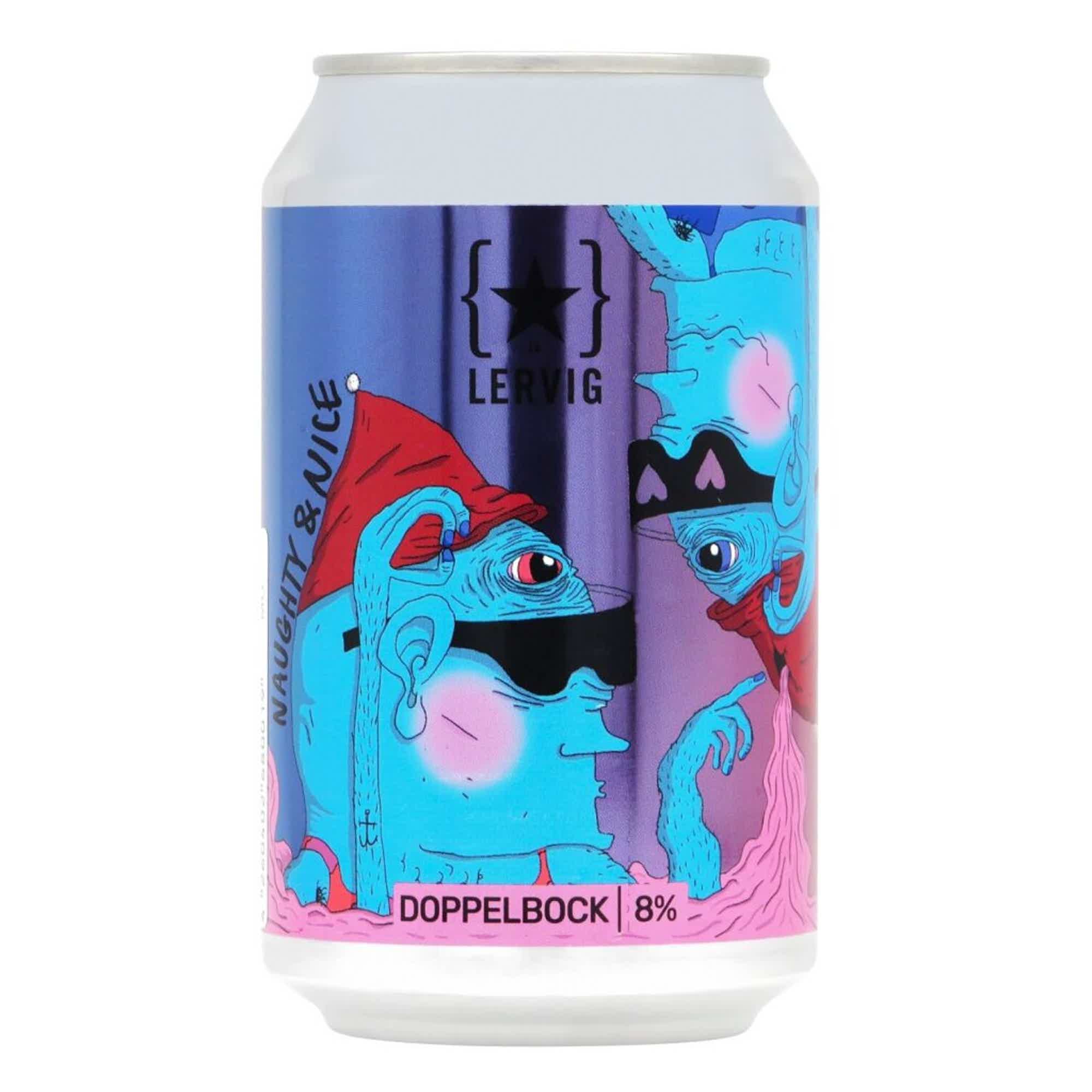Lervig Naughty & Nice Doppelbock 0,33l 8.0% 0.33L, Beer
