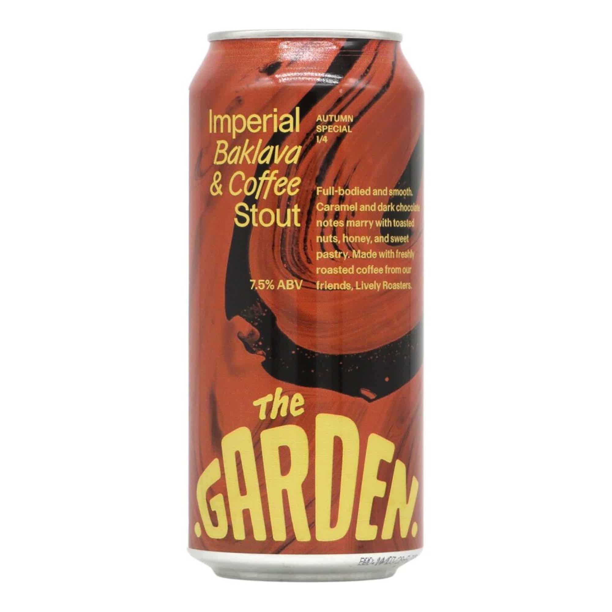 The Garden Brewery Imperial Baklava & Coffee Stout 0,44l 7.5% 0.44L, Beer