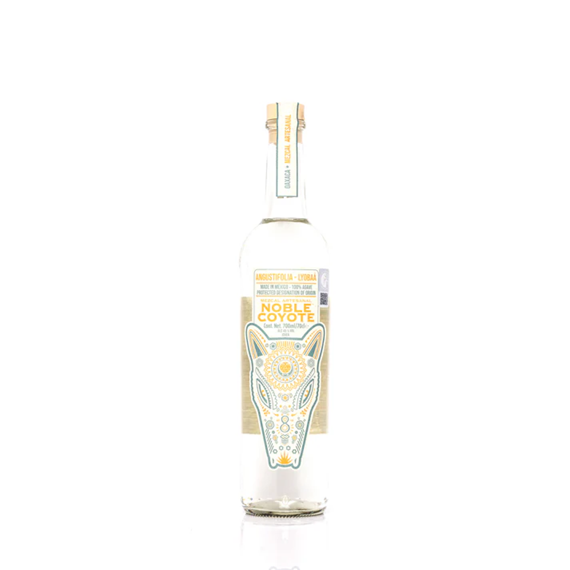 Mezcal Noble Coyote | Angust.-Lyobaá | 70cl  45% vol 45.0% 0.7L, Spirits