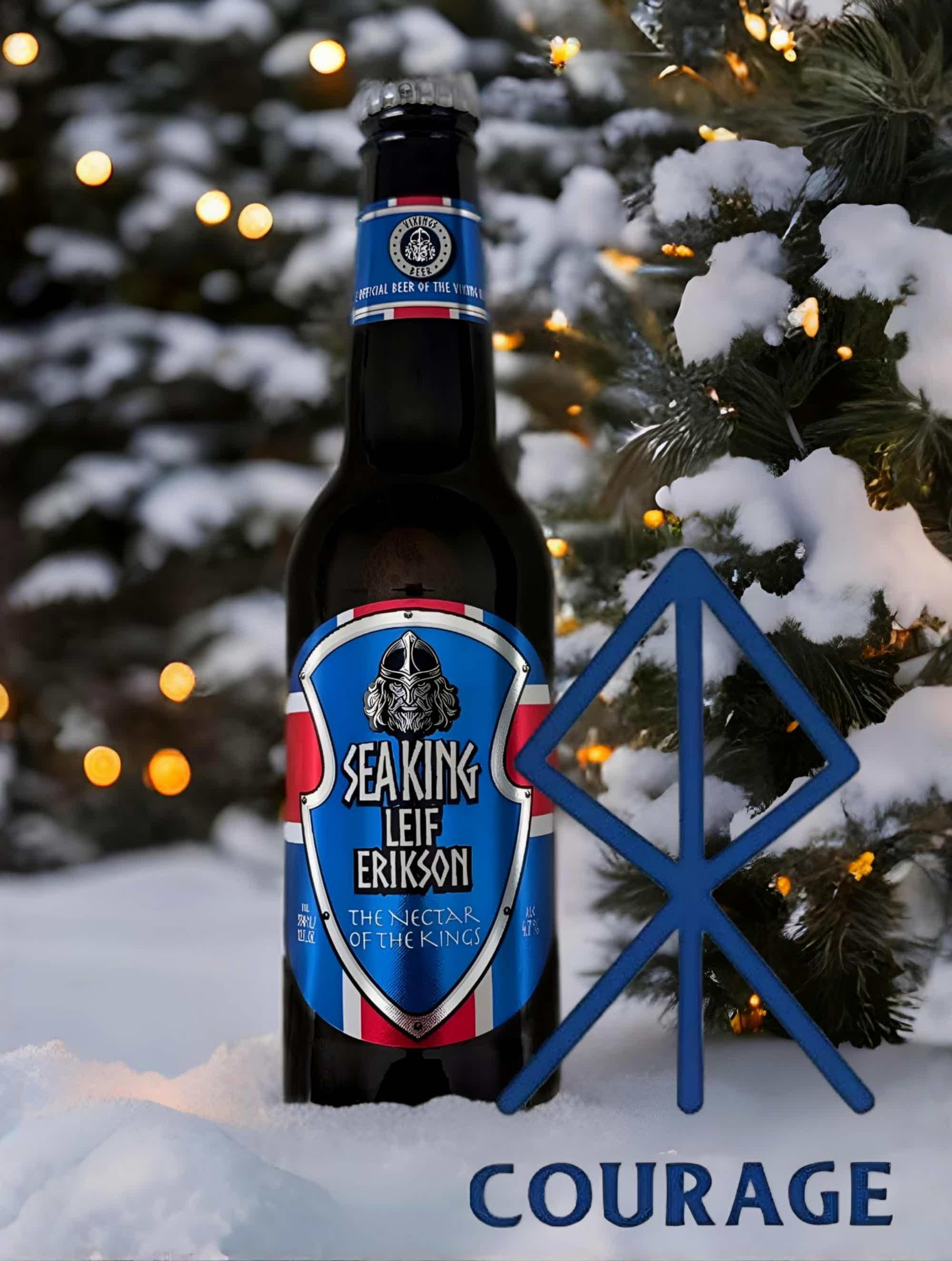 Seaking Leif Erikson 4,7% 0,33 l 4.7% 0.33L, Beer