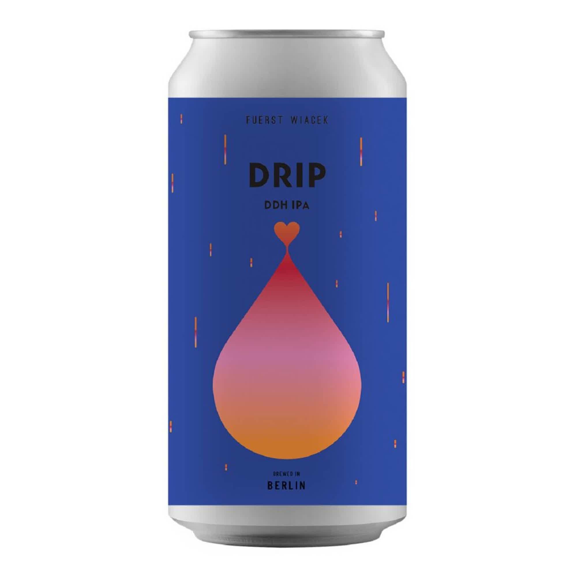 Fuerst Wiacek Drip DDH IPA (NEW BATCH 26) 0,44l 6.8% 0.44L, Beer