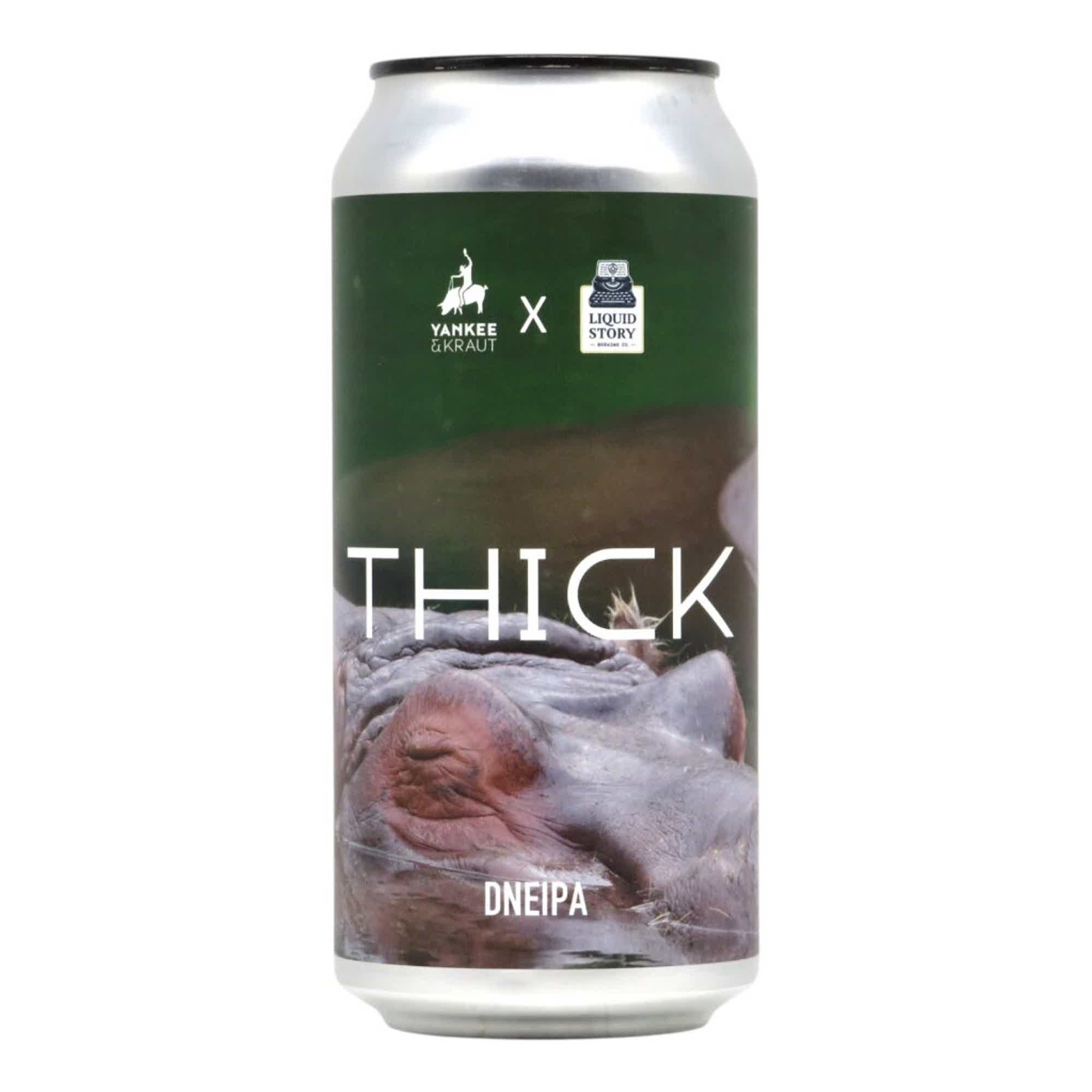 Liquid Story x Yankee & Kraut Thick Double NEIPA 0,44l 7.4% 0.44L, Beer