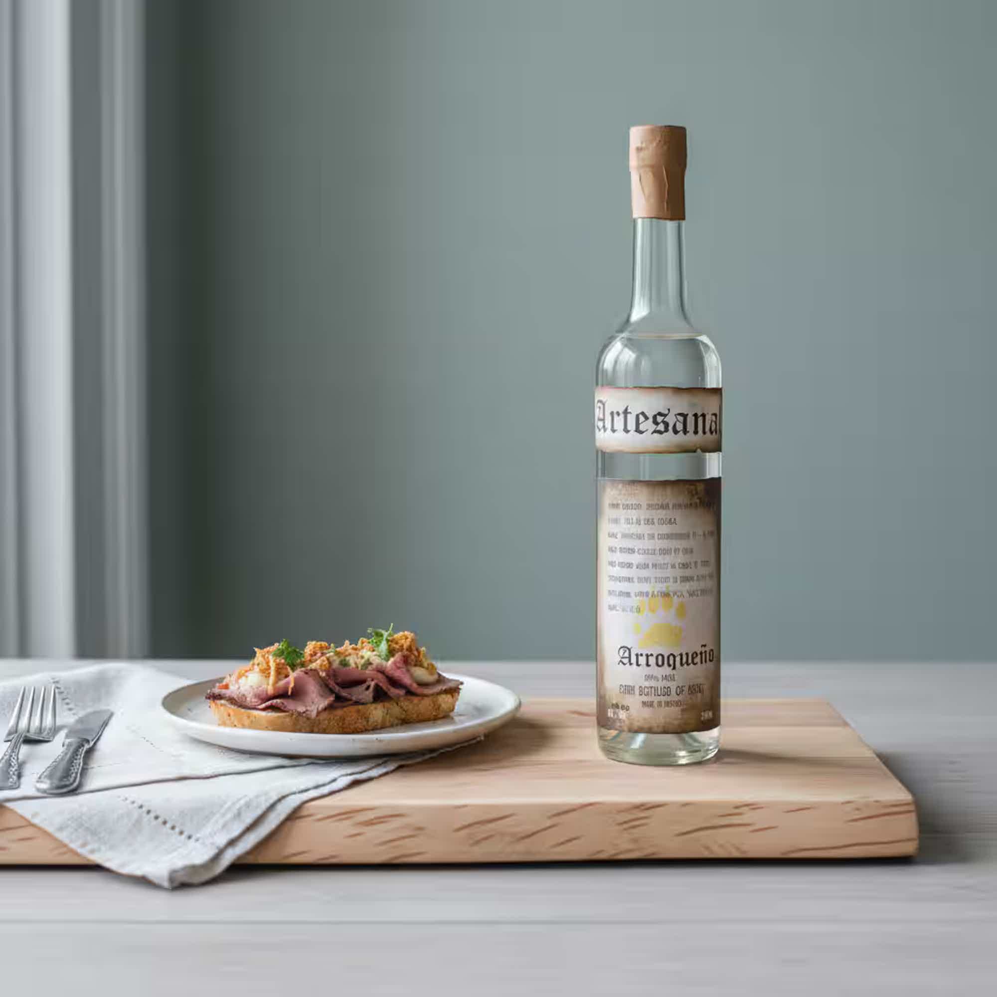 Artesanal Arroqueño Destilado de Agave Tradicional 49.8% 0.7L, Spirits