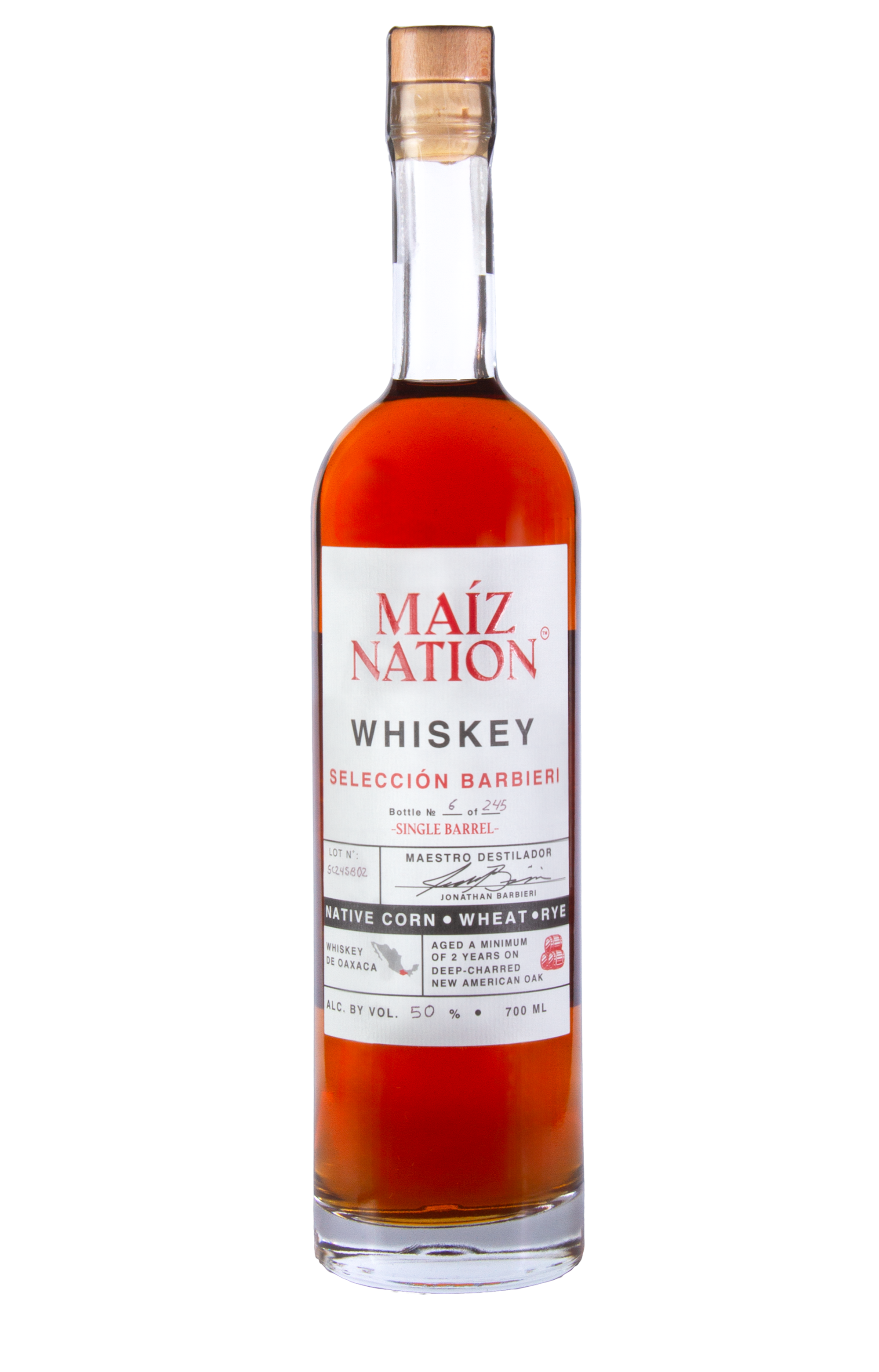 Maiz Nation Whiskey Selection Barbieri 50.0% 0.7L, Spirits