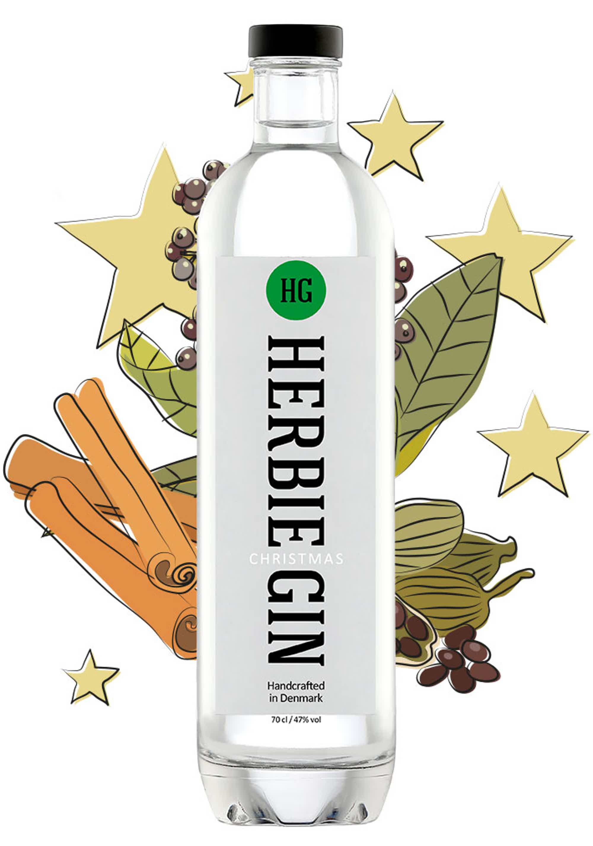 Herbie Christmas Gin 47.0% 0.7L, Spirits