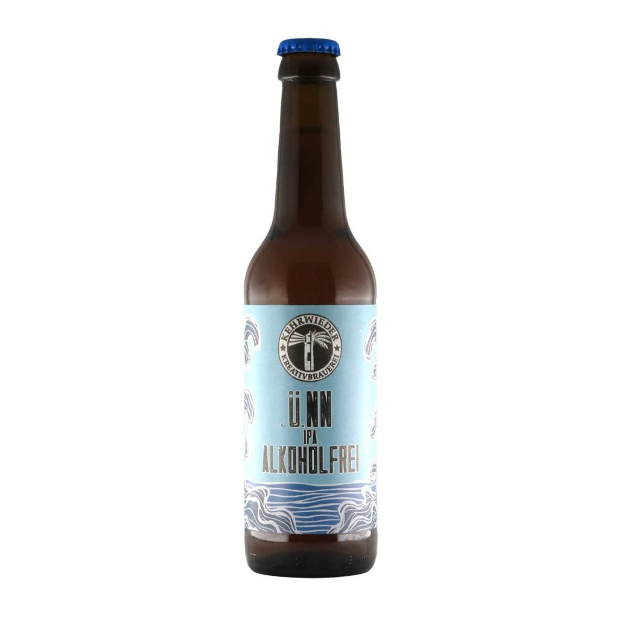 Kehrwieder üNN überNormalNull IPA alkoholfrei 0,33l 0.4% 0.33L, Beer