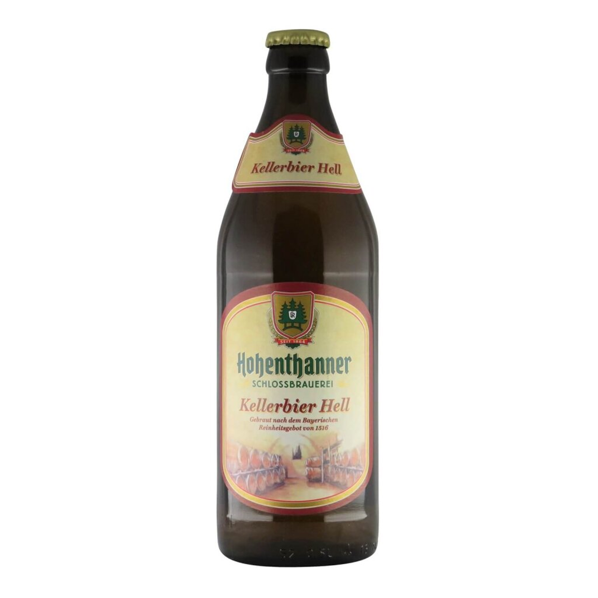 Hohenthanner Kellerbier Hell 0,5l 5.0% 0.5L, Beer