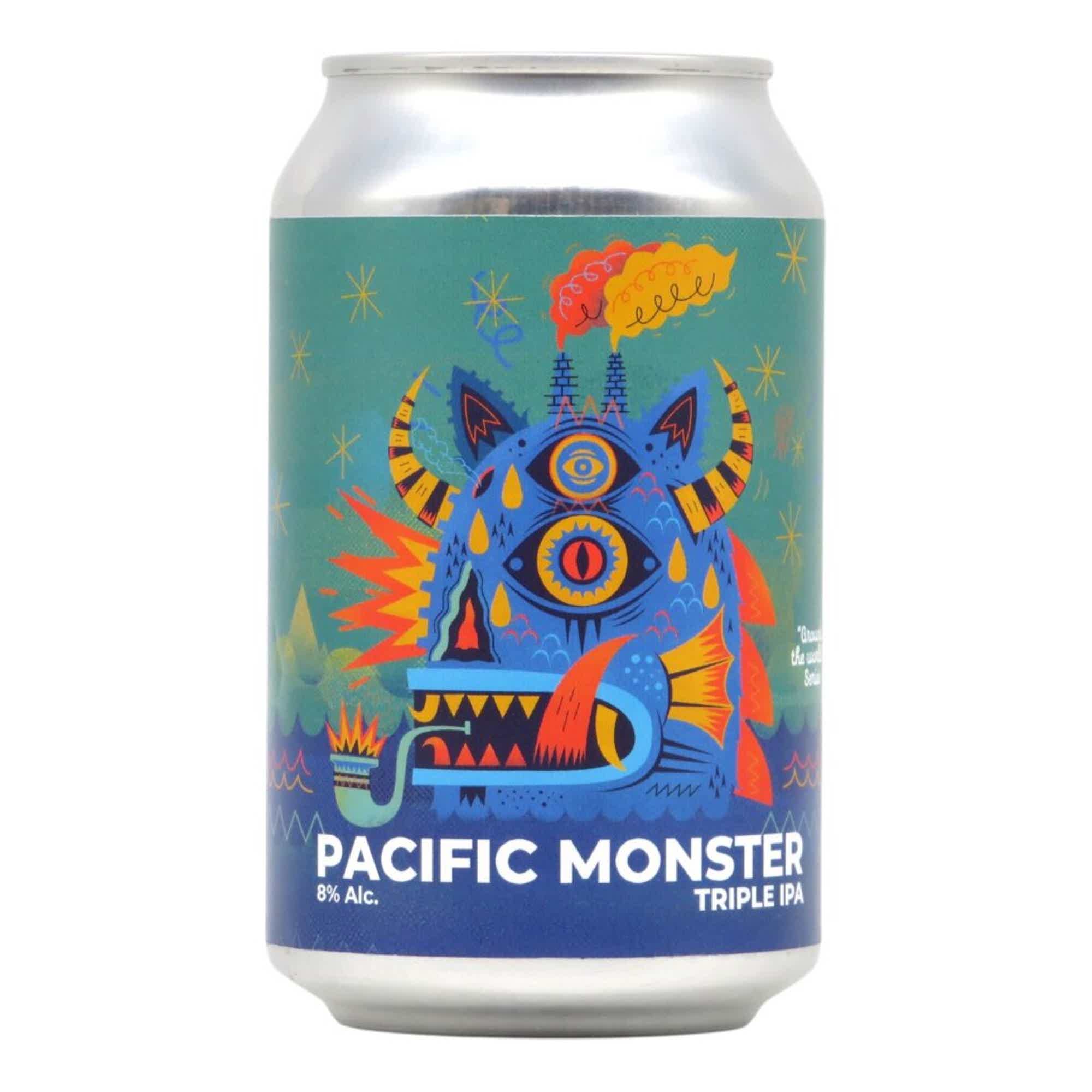 De Mortselar'j Pacific Monster Triple IPA 0,33l 8.0% 0.33L, Beer